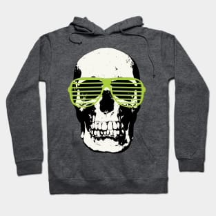 Cool skull with cool glasses Hoodie